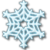 Snowflake - Blue